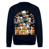 Nyxian, Skelet & Welpen, 1st | Roller, Unisex Bio-Sweatshirt - Navy