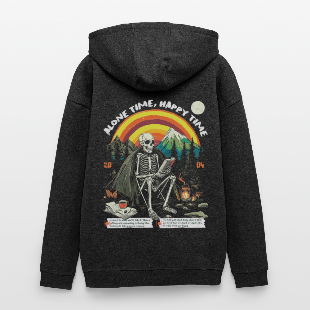 Tethyan, Skelet, 1st | Freshhood, Oversized Unisex Hoodie - Anthrazit