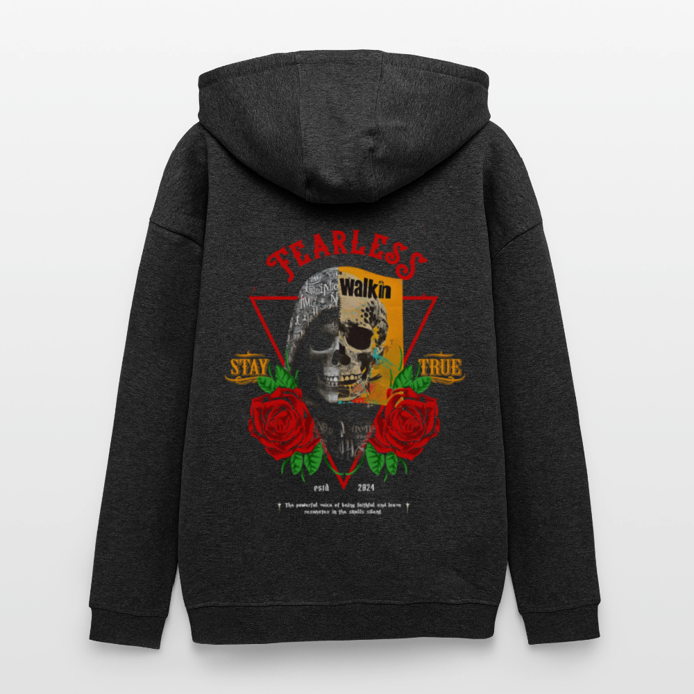 Şoreşvan, Totenkopf, 1st | Freshhood, Oversized Unisex Hoodie - Anthrazit