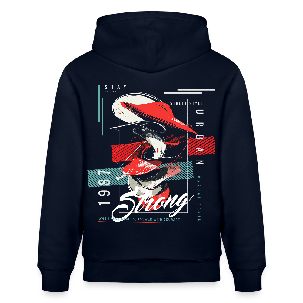 Guanyin, Muschel, 1st | Cruiser, Unisex Bio-Hoodie - Navy