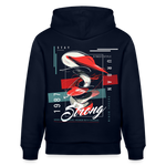 Guanyin, Muschel, 1st | Cruiser, Unisex Bio-Hoodie - Navy