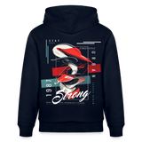 Guanyin, Muschel, 1st | Cruiser, Unisex Bio-Hoodie - Navy