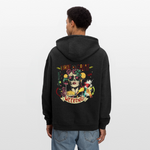 Ruh, Trauben, 1st | Freshhood, Oversized Unisex Hoodie - Anthrazit