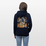 Nyxian, Skelet & Welpen, 1st | Cruiser, Unisex Bio-Hoodie - Navy