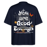 Anubis, Baum, 1st | Blaster, Oversize Bio T-Shirt, Unisex - Navy