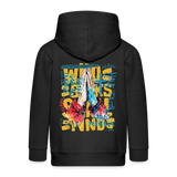 Perseus, Beten, 1st | Kinder Zip Hoodie - Schwarz