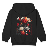 Manannan, Rose, 1st | Kinder Zip Hoodie - Schwarz