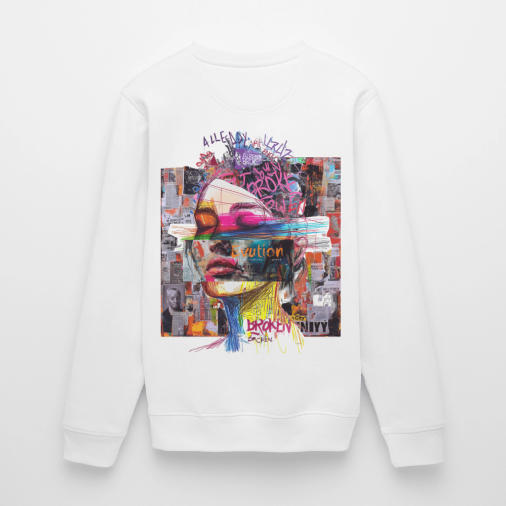 Callistara, Frau, 1st | Roller, Unisex Bio-Sweatshirt - Weiß