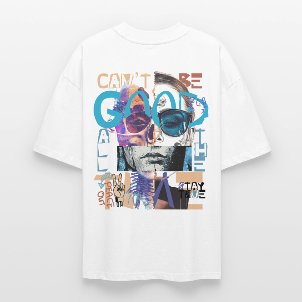 Valtheris, Zombie, 1st | Blaster, Oversize Bio T-Shirt, Unisex - Weiß
