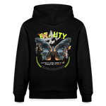 Harith, Schmetterling, 1st | Cruiser, Unisex Bio-Hoodie - Schwarz