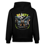 Harith, Schmetterling, 1st | Cruiser, Unisex Bio-Hoodie - Schwarz