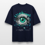 Persephone , Auge, 1st | Blaster, Oversize Bio T-Shirt, Unisex - Navy