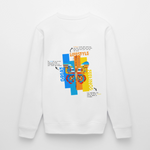 Nebularis, Schmetterling, 1st | Roller, Unisex Bio-Sweatshirt - Weiß