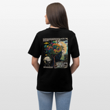Aphroan, Bär, 1st | Essential, Relaxed Fit Unisex Bio T-Shirt - Schwarz