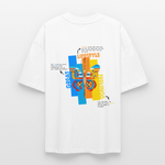 Nebularis, Schmetterling, 1st | Blaster, Oversize Bio T-Shirt, Unisex - Weiß