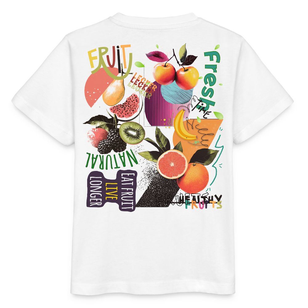 Xerathis, Obst, 1st | Kinder Bio T-Shirt - Weiß