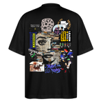 Tianlong, Gesicht, 1st | Blaster, Oversize Bio T-Shirt, Unisex - Schwarz