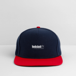 Snapback Cap - Navy/Rot