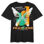 Azazîl, Schmetterling, 1st | Teenager Bio T-Shirt - Schwarz