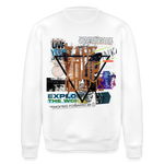 Celestaris, Schmetterling, 1st | Roller, Unisex Bio-Sweatshirt - Weiß