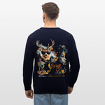 Orphean, Reh, 1st | Roller, Unisex Bio-Sweatshirt - Navy