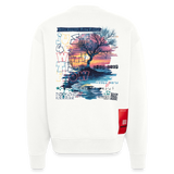Oblivar, Baum, 1st | Heavyweight Oversized Bio Sweater, Unisex - OFF WHITE