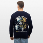 Fujin, Totenkopf, 1st | Roller, Unisex Bio-Sweatshirt - Navy