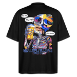 Vorthalos2, Skelet, 1st | Blaster, Oversize Bio T-Shirt, Unisex - Schwarz