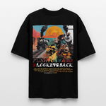 Morphean, Lokomotive, 1st | Blaster, Oversize Bio T-Shirt, Unisex - Schwarz