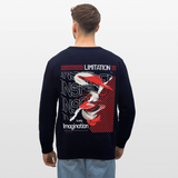 Xiwangmu, Muschel, 1st | Roller, Unisex Bio-Sweatshirt - Navy