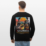 Morphean, Lokomotive, 1st | Roller, Unisex Bio-Sweatshirt - Schwarz
