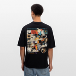 Hekatean, Sternzeichen, 1st | Breezy, Oversized Unisex T-Shirt - Schwarz
