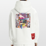 Callistara, Frau, 1st | Heavyweight Oversized Bio Hoodie, Unisex - OFF WHITE