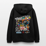 Xizir, Gesicht, 1st | Freshhood, Oversized Unisex Hoodie - Schwarz