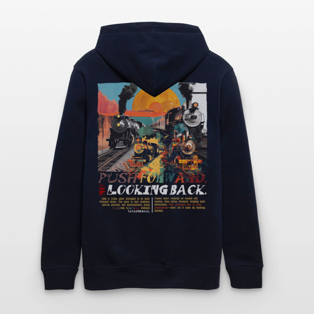 Morphean, Lokomotive, 1st | Cruiser, Unisex Bio-Hoodie - Navy