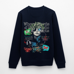 Apollan, Musik, 1st | Roller, Unisex Bio-Sweatshirt - Navy