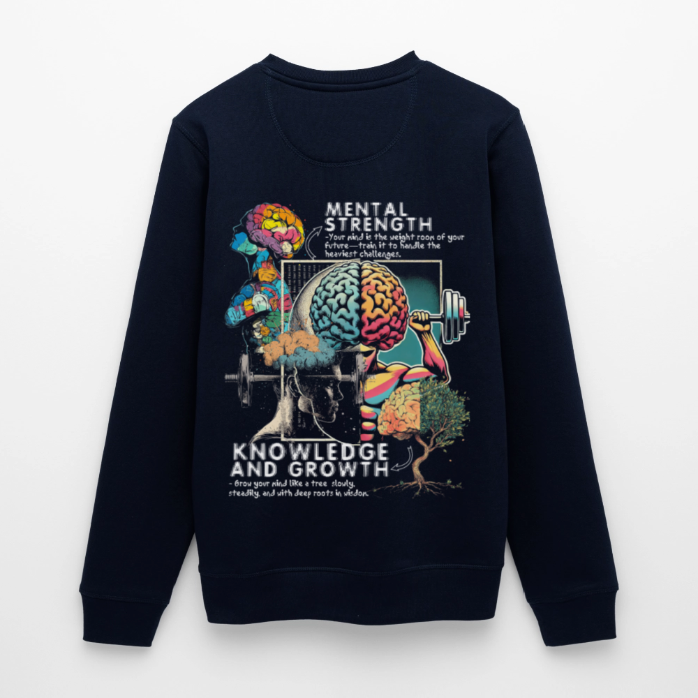 Selenian, Fitness, 1st | Roller, Unisex Bio-Sweatshirt - Navy
