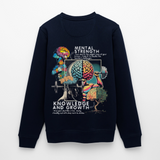 Selenian, Fitness, 1st | Roller, Unisex Bio-Sweatshirt - Navy