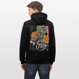 Aresia, Zebra, 1st | Cruiser, Unisex Bio-Hoodie - Schwarz