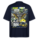 Lugh , Engel, 1st | Blaster, Oversize Bio T-Shirt, Unisex - Navy