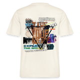 Celestaris, Schmetterling, 1st | Essential, Relaxed Fit Unisex Bio T-Shirt - Naturweiß 