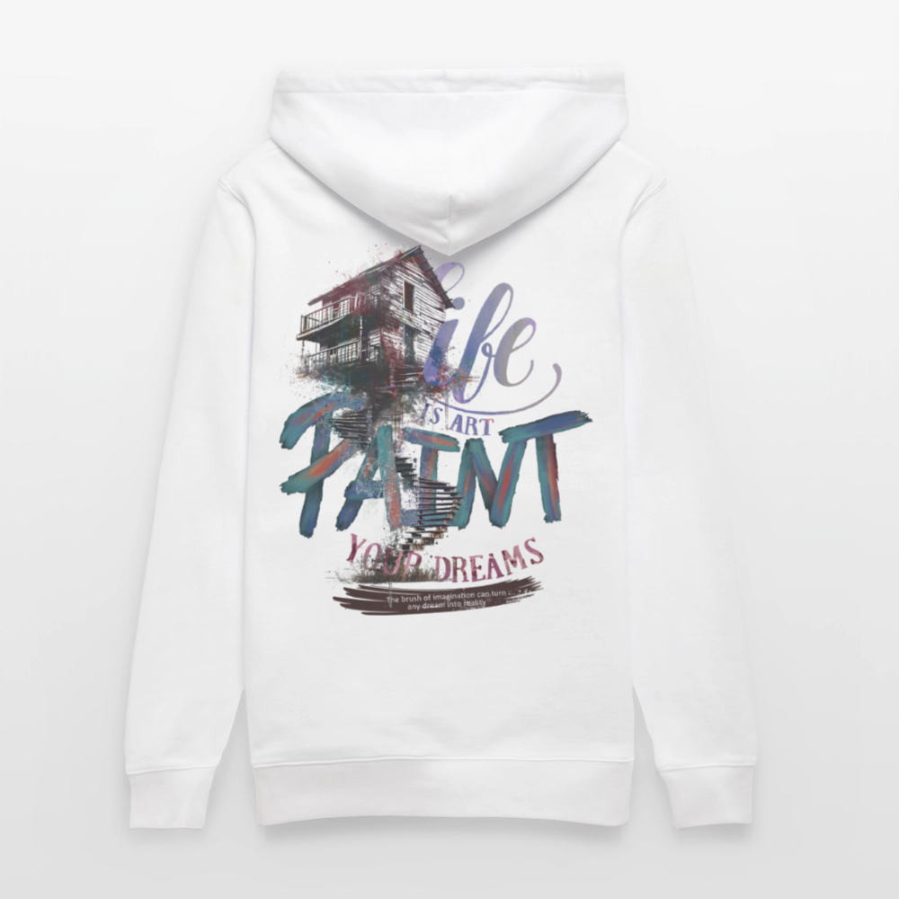 Ignisvar, Haus, 1st | Cruiser, Unisex Bio-Hoodie - Weiß