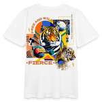 Kepleris, Tiger, 1st | Teenager Bio T-Shirt - Weiß