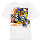 Kepleris, Tiger, 1st | Teenager Bio T-Shirt - Weiß