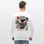 Zentharior, Schmetterling, 1st | Roller, Unisex Bio-Sweatshirt - Weiß