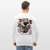 Zentharior, Schmetterling, 1st | Roller, Unisex Bio-Sweatshirt - Weiß