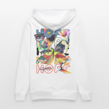 Tenebris, Schmetterling, 1st | Cruiser, Unisex Bio-Hoodie - Weiß