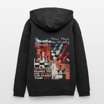 Heraa, Schach, 1st | Freshhood, Oversized Unisex Hoodie - Anthrazit