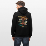 Ruqayya, Sonne, 1st | Cruiser, Unisex Bio-Hoodie - Schwarz