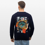 Demeteros, Uhr, 1st | Roller, Unisex Bio-Sweatshirt - Navy